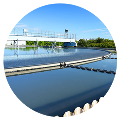 Pure wastewater treatment project